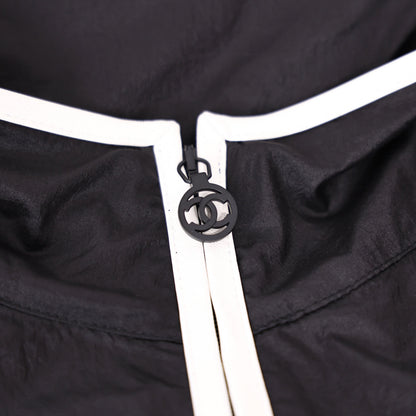 Chanel Coco Beach 2026 Black/White Athletic Jacket (Contact to Enquire)