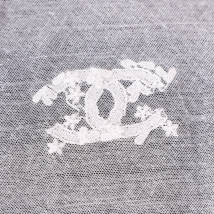Chanel Mesh Top in Grey Cotton (Size 36)
