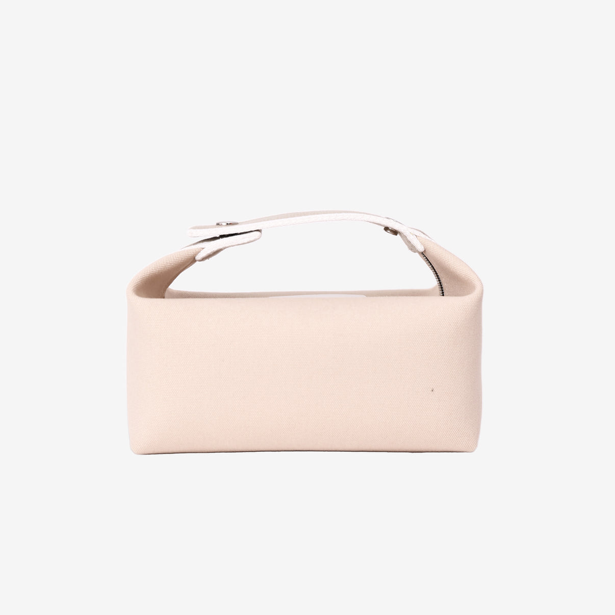 Hermès Bride-a-Brac Case in Naturel Canvas back view