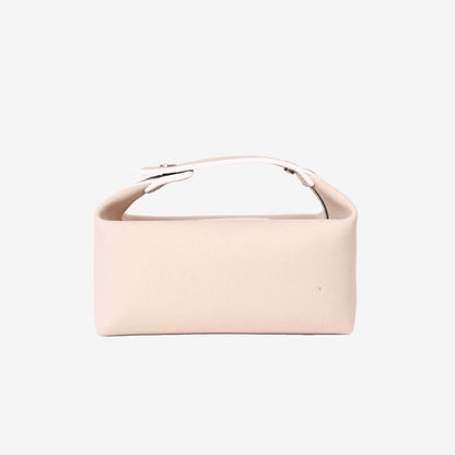 Hermès Bride-a-Brac Case in Naturel Canvas back view