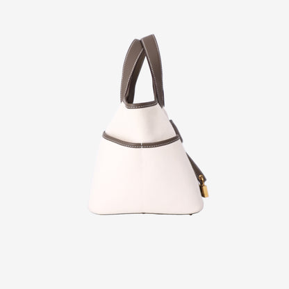 Hermès Picotin Cargo 18 in Étoupe/Ecru Canvas/Leather with Gold Hardware