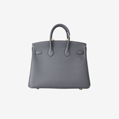 Hermès Birkin 25 in Gris Misty Togo Leather with Gold-Plated Hardware