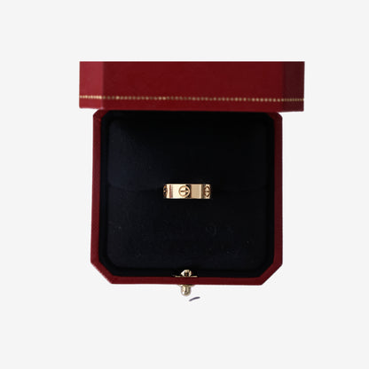 Cartier Love Ring in 18K Yellow Gold (Size 50)