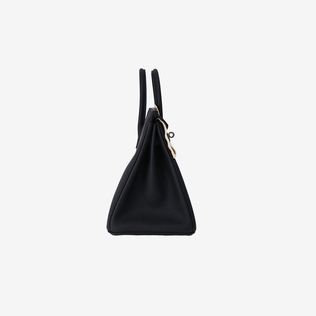 Hermès Birkin 25 in Noir Togo Leather with Palladium Hardware (Contact to Enquire)