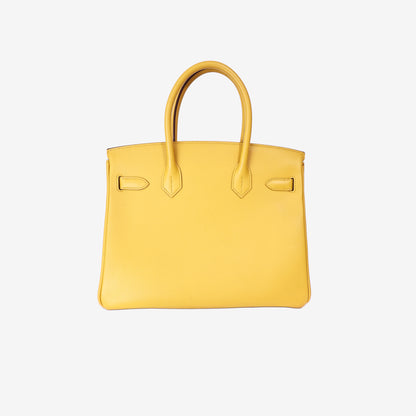 Hermès Birkin 30 in Yellow Epsom Leather with Gold Hardware