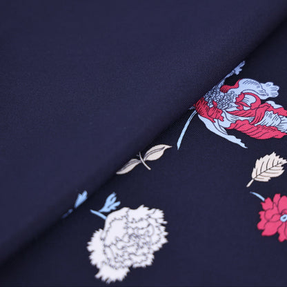 Hermès Robe Légère Silk Scarf 90 in Multicolour Silk Twill detail view