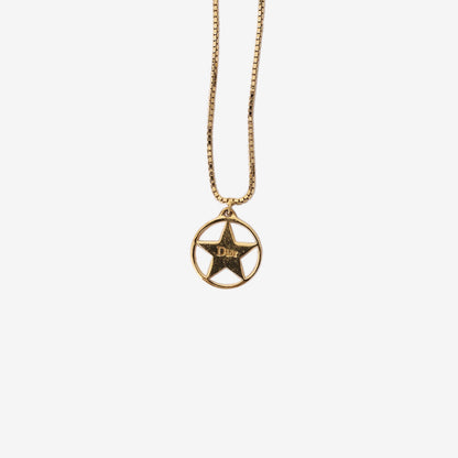 Dior Star Charm Bracelet in Gold-Tone Metal