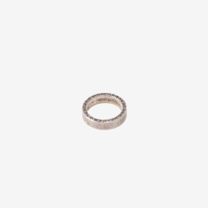 Chrome Hearts Thick Spacer Ring in 925 Sterling Silver