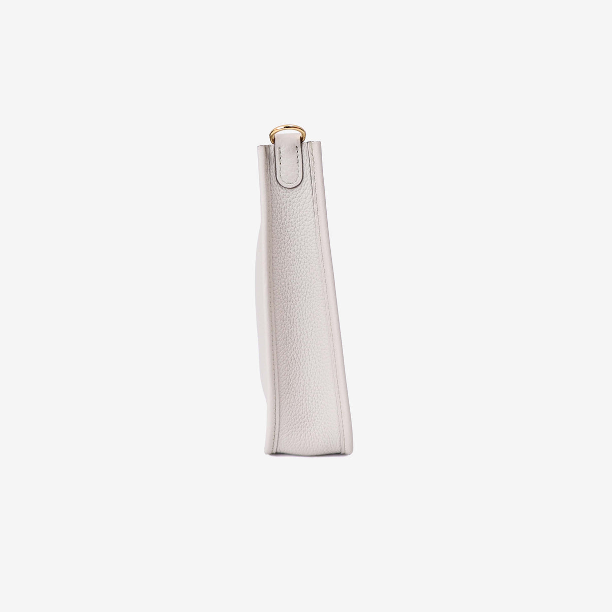Hermès Evelyne 16 in Beton Clemence Leather with Gold Hardware side view