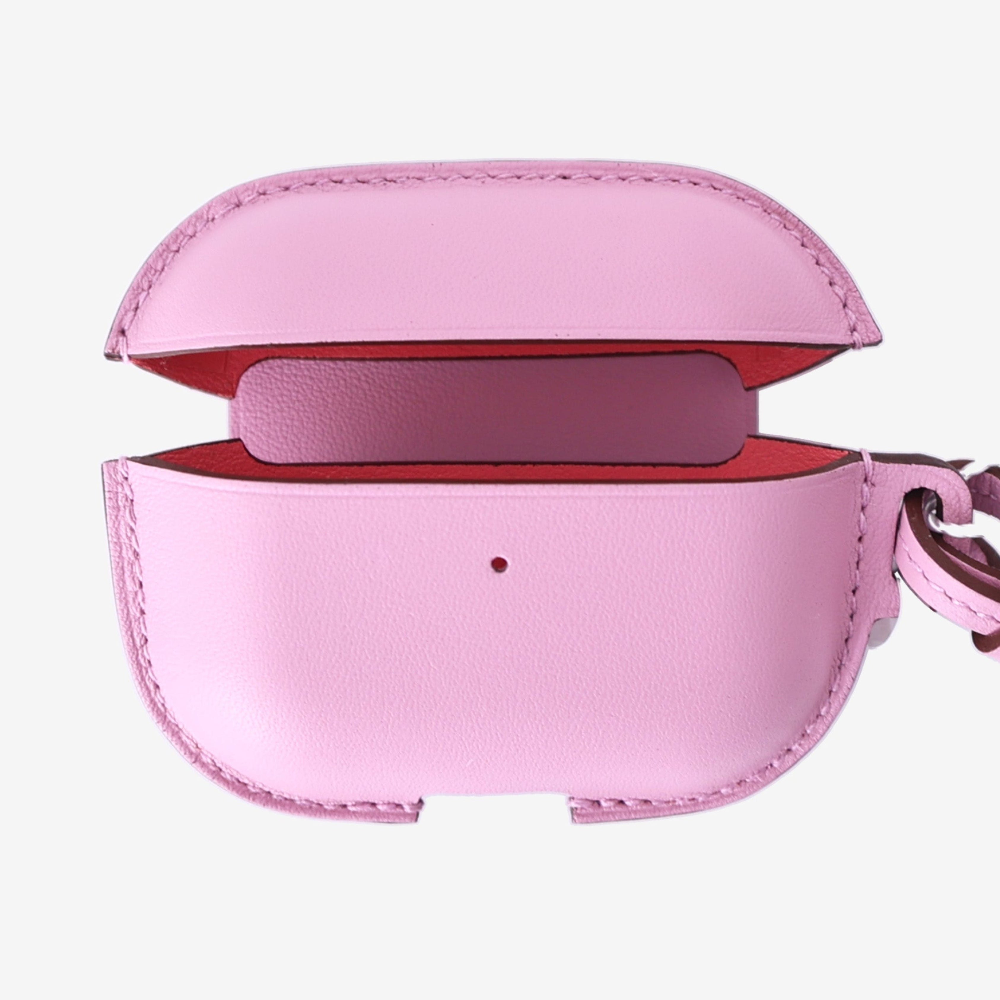 エルメス HERMES AirPods Pro ケース ピンク Hermès AirPods Pro Case in Mauve Pale Swift Calfskin Leather – SW3