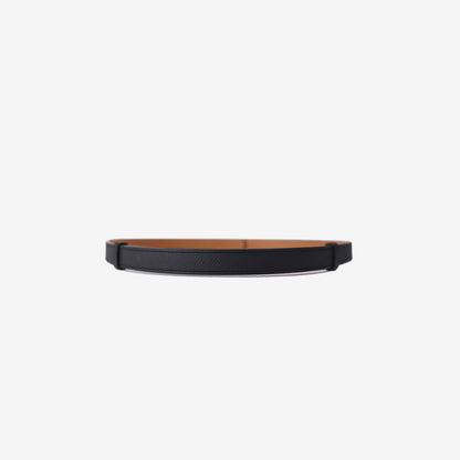 Hermès Kelly Jean 18 Belt in Noir Epsom Leather with Gold Hardware