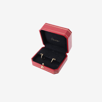 Cartier Juste un Clou Hoop Earrings in 18ct Yellow Gold
