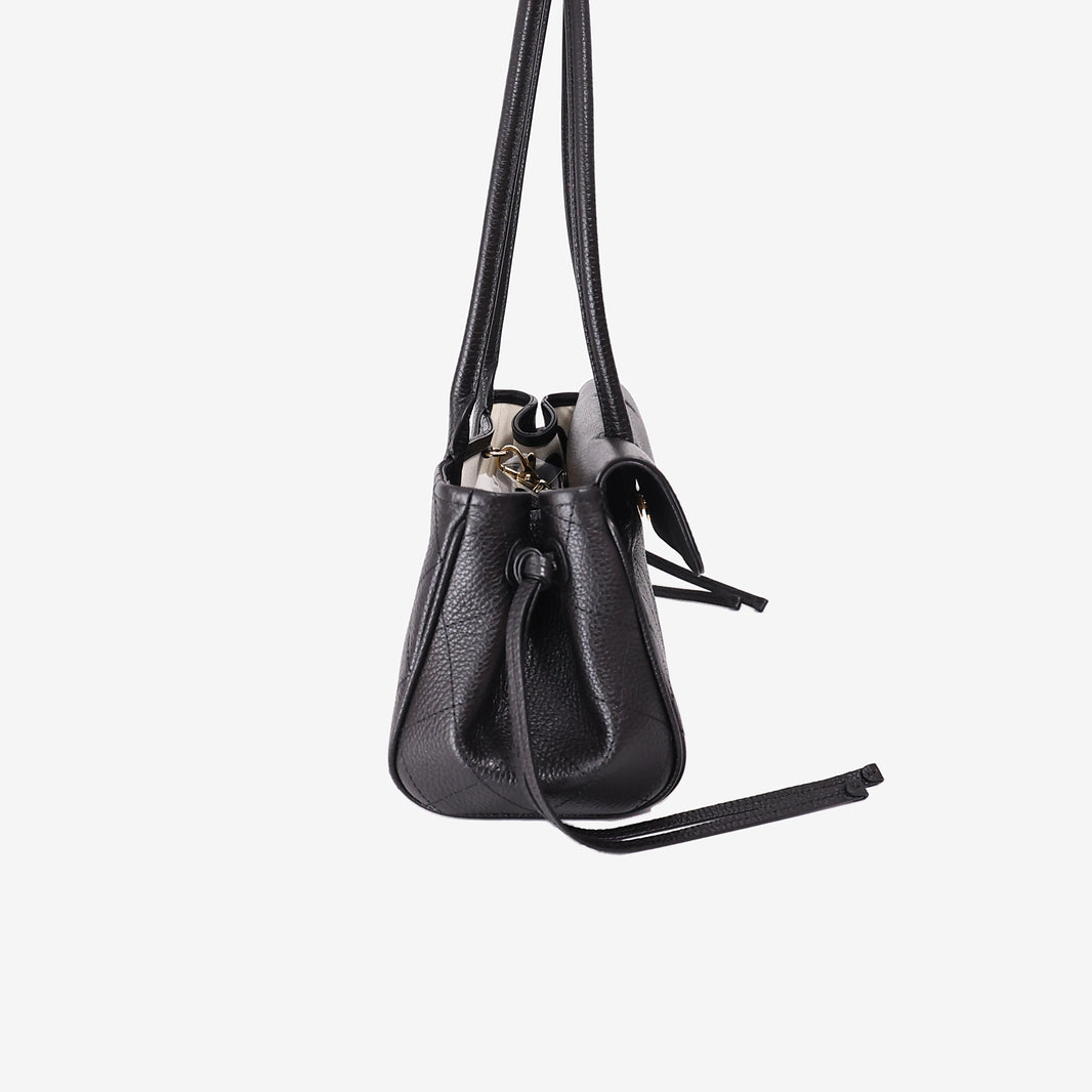 Chanel 26S Small Shopping Bag in Black Calfskin with Gold Hardware (Contact to Enquire)