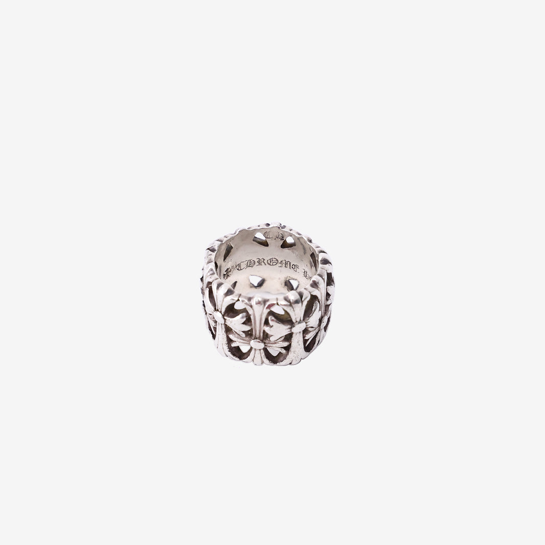 Chrome Hearts Cemetery Ring in 925 Sterling Silver (Size 8)