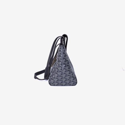 Goyard Goyardine Rouette Souple Grey Bag