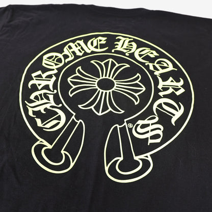 Chrome Hearts Glow in the Dark Pocket Tee in Black back view