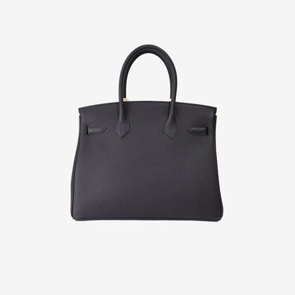 Hermès Birkin 30 in Noir Togo Leather with Gold Hardware