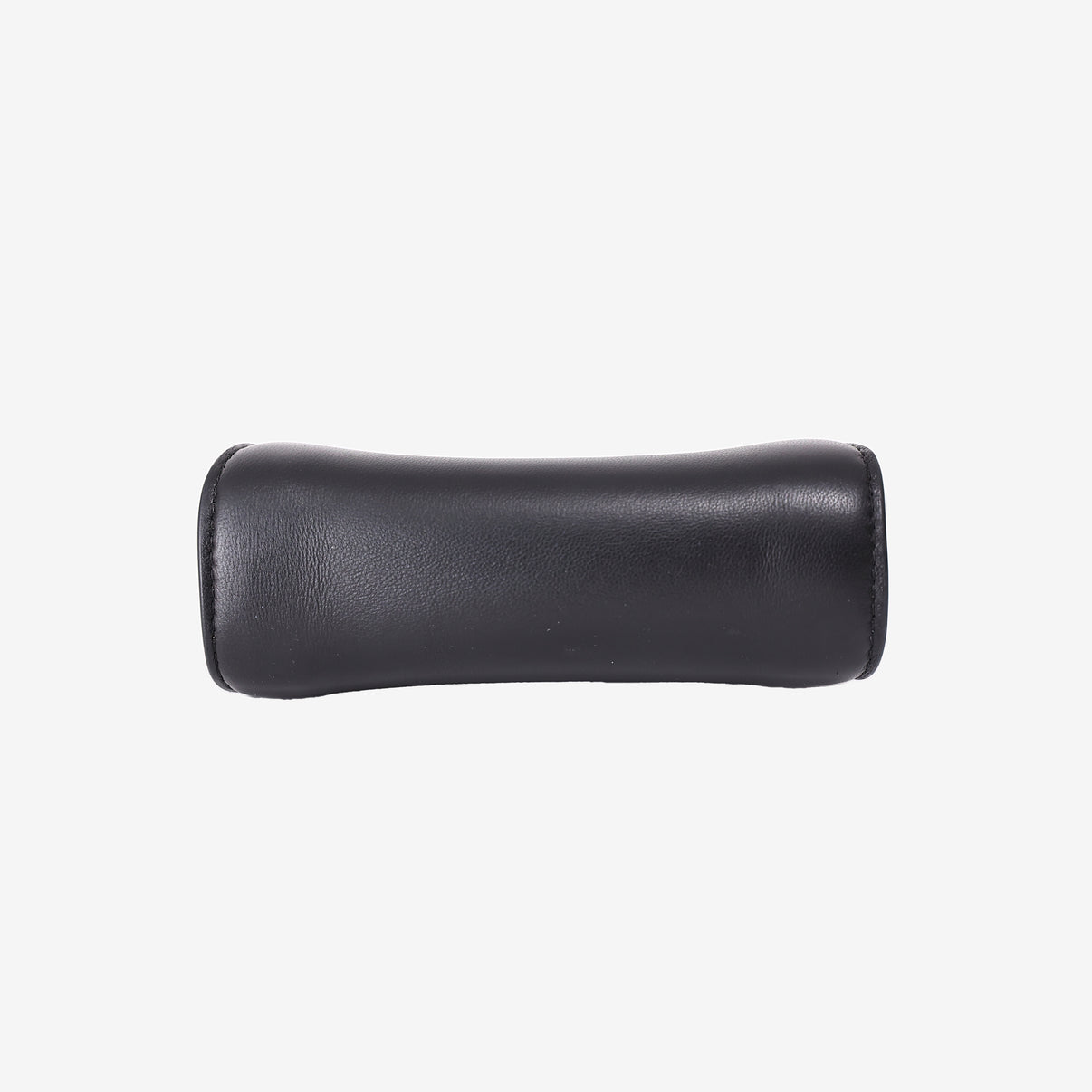 Fendi Peekaboo Mini Handbag in Black Leather with Gold Hardware bottom view