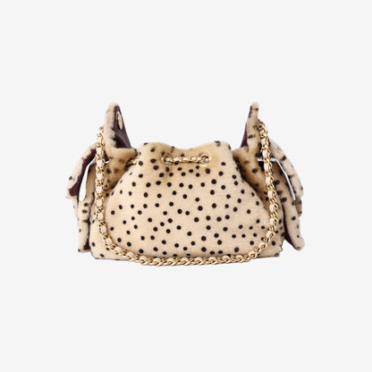 *HOT* Chanel 26A Matthieu Blazy 25 Mini Handbag in Light Beige/Black Lambskin Leather with Gold Hardware