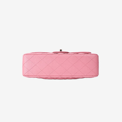 Chanel Classic Small Flap Bag in Pink Caviar Leather with Gold Hardware