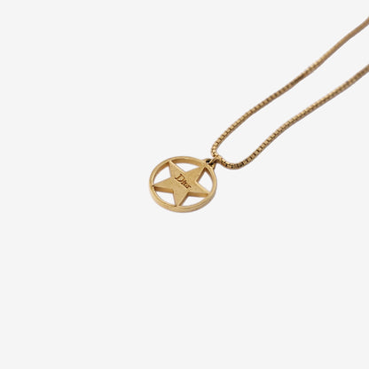 Dior Star Charm Bracelet in Gold-Tone Metal