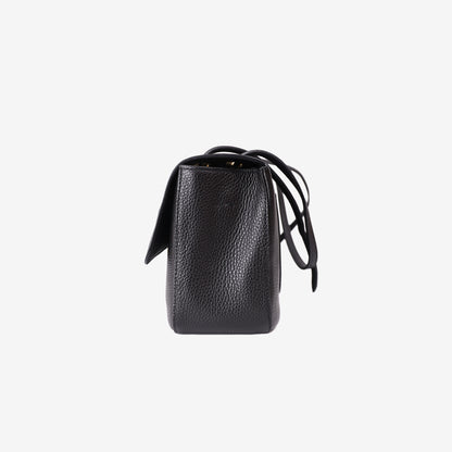 Chanel 26S Maxi Flap Bag in Black Grained Calfskin Leather with Gold Hardware (Contact to Enquiry)