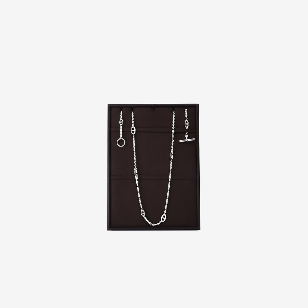 Hermès Farandole Necklace in 925 Sterling Silver (120 cm)