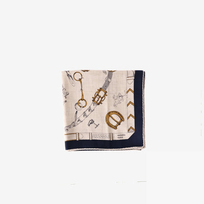 Hermès Chevaux Déchaînés Carré Géant Shawl in Cashmere and Silk