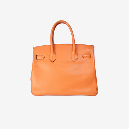 Hermès Birkin 30 in Orange Epsom Leather with Gold Hardware