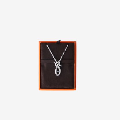 Hermès Chaîne d'Ancre Pendant Necklace in Silver (Contact to Enquire)