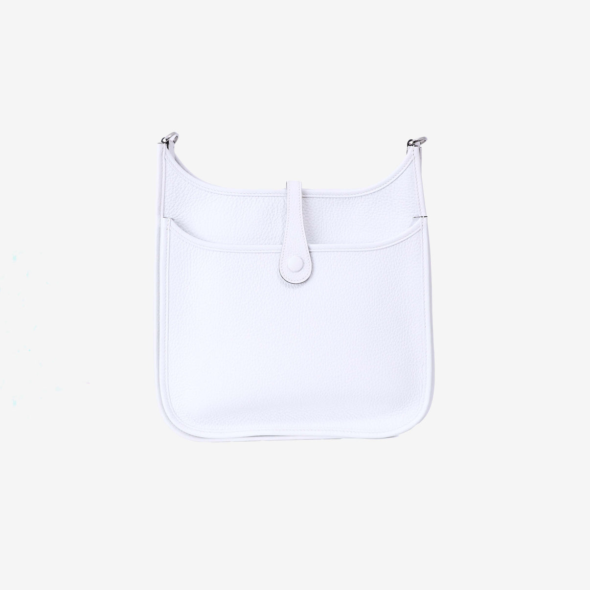 Hermès Evelyne 29 in Craie Togo Leather with Palladium Hardware back view