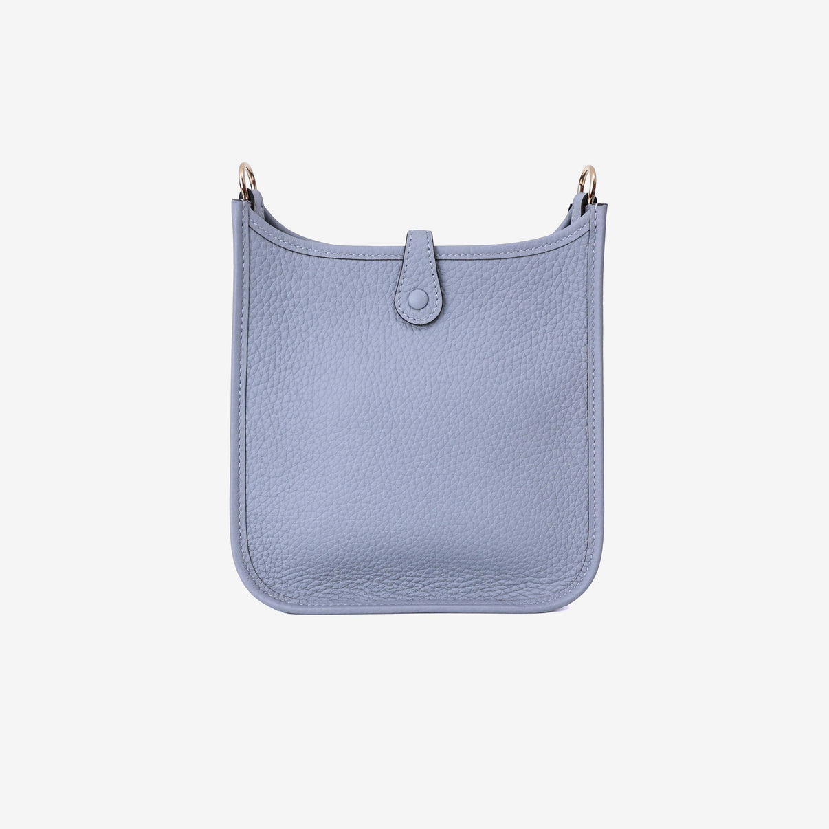 Hermès Evelyne 16 in Gris Pantin Clemence Leather with Gold Hardware back view