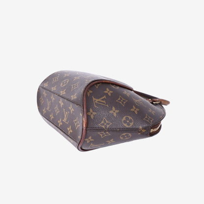 Louis Vuitton Ellipse PM Bag in Brown Monogram Coated Canvas with Gold Hardware