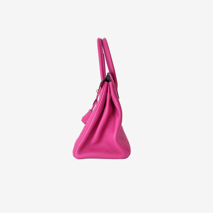 Hermès Birkin 35 in Rose Pourpre Epsom Leather with Palladium Hardware