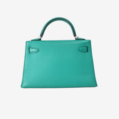 Hermès Mini Kelly 20 in Vert Jade Epsom Leather with Palladium Hardware (Contact to Enquire)