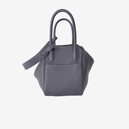 Hermès Lindy 26 in Gris Misty Clemence Leather with Palladium Hardware