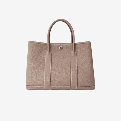 Hermès Garden Party 30 in Étoupe Togo Leather with Palladium Hardware (Contact to Enquire)