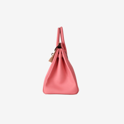 Hermès Birkin 25 in Rose Été K4 Swift Leather with Palladium-Plated Hardware
