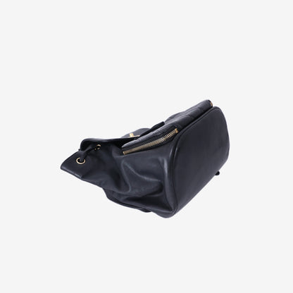 Chanel Business Affinity Backpack in Black Caviar Leather with Gold Hardware
