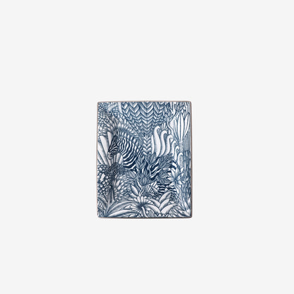 Hermès Zebre Camoufle Change Tray in Bleu Cobalt/White Porcelain (Contact to Enquire)