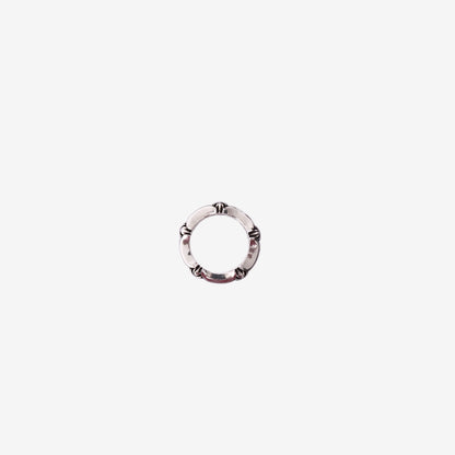Chrome Hearts Plus & Bone Ring in 925 Sterling Silver (Size 6)