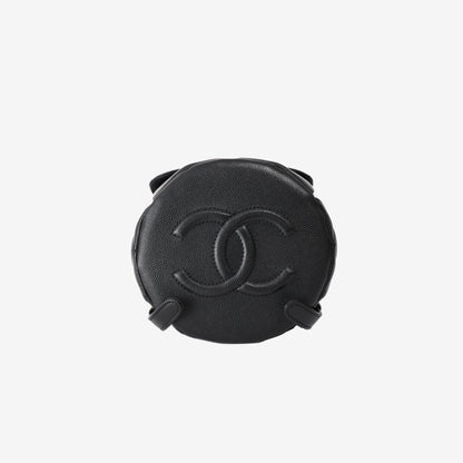Chanel Backpack in Black Caviar Leather with Gold Hardware (Contact to Enquire)