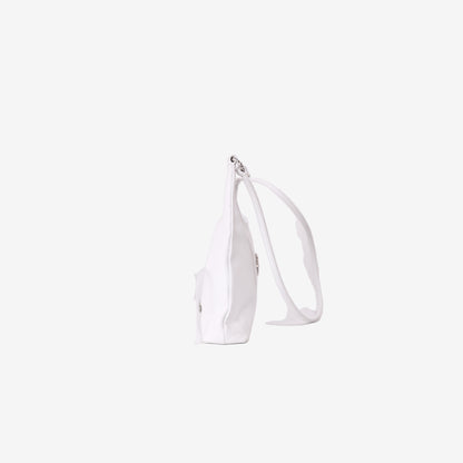 Chrome Hearts Viv Shoulder Bag in Black Calf Leather with Silver Hardware