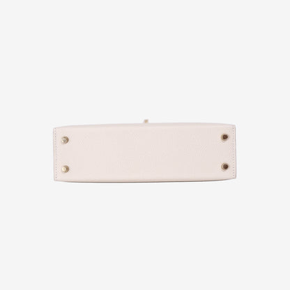 Hermès Mini Kelly 20 in Craie Epsom Leather with Gold Hardware (Contact to Enquire)