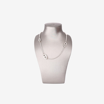 Hermès Farandole Long Necklace 80 in Sterling Silver