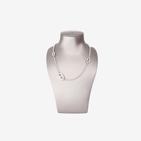Hermès Farandole Long Necklace 80 in Sterling Silver