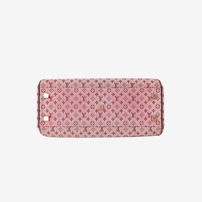 Louis Vuitton Josephine GM Satchel in Cherry Pink Mini Monogram Canvas with Gold Hardware