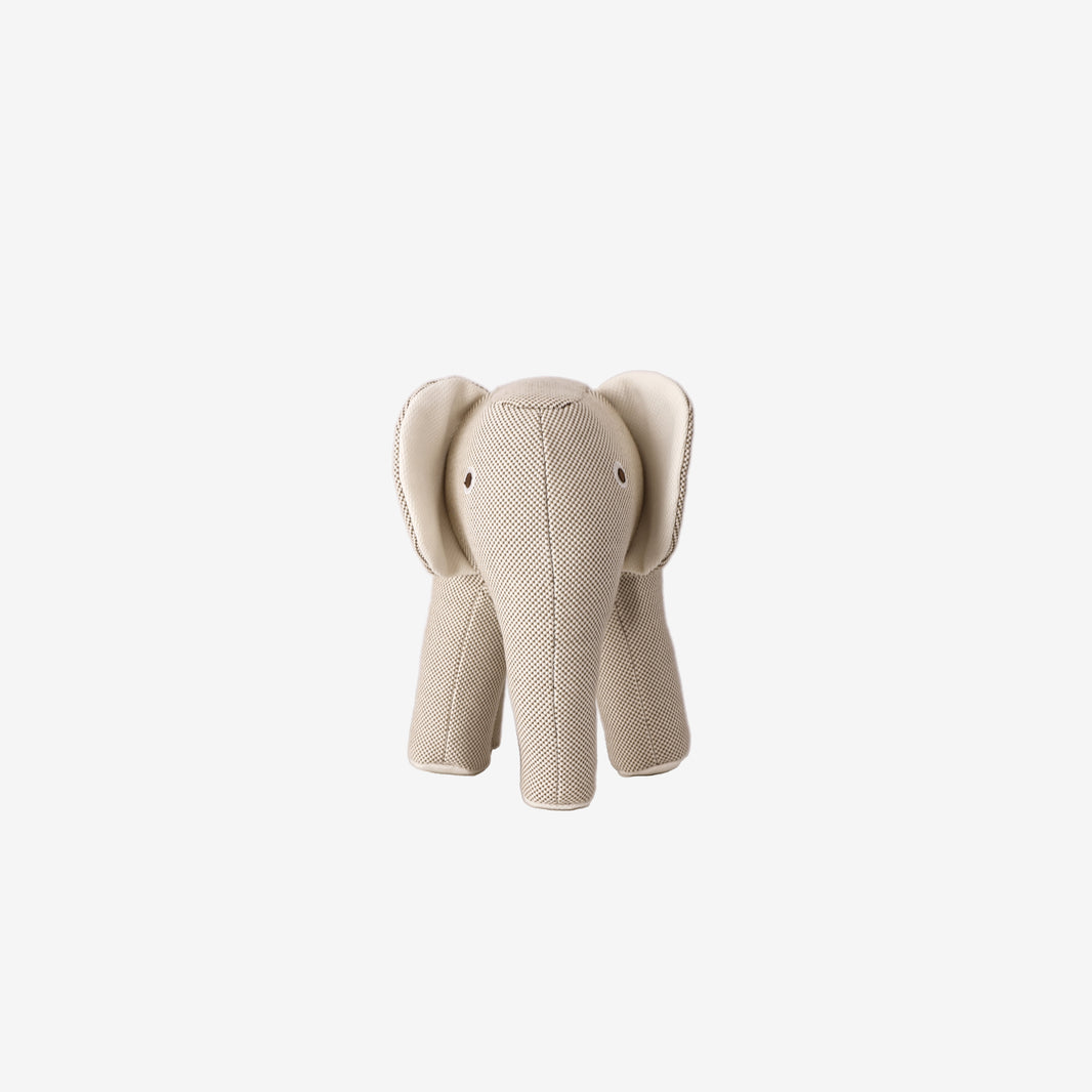 Hermès Elephant Plush in Beige H Canvas