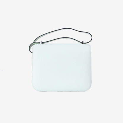 Hermès Constance 18 in Vert Fizz Epsom Leather with Palladium Hardware back view