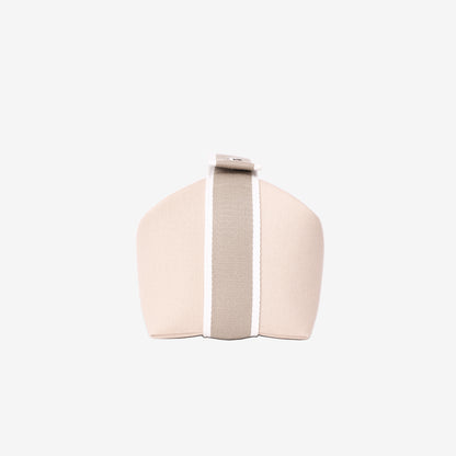 Hermès Bride-a-Brac Case in Naturel Canvas side view